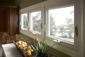 Side-by-side awning windows
